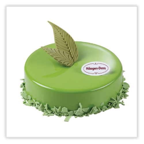 HD Matcha Garden Cake