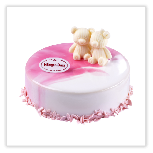HD Romance Brush Cake
