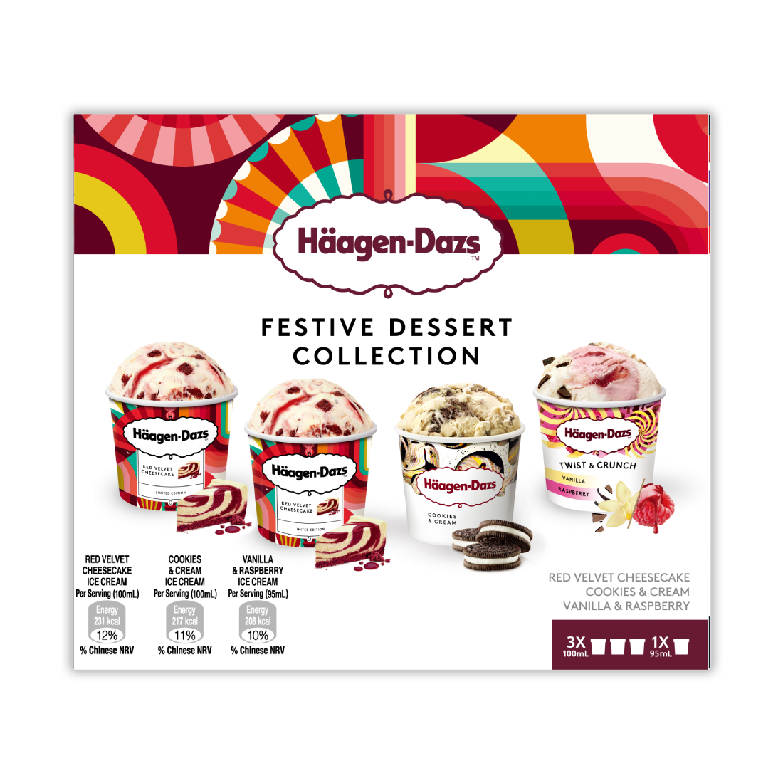 Festive Dessert Collection Monster Multipack