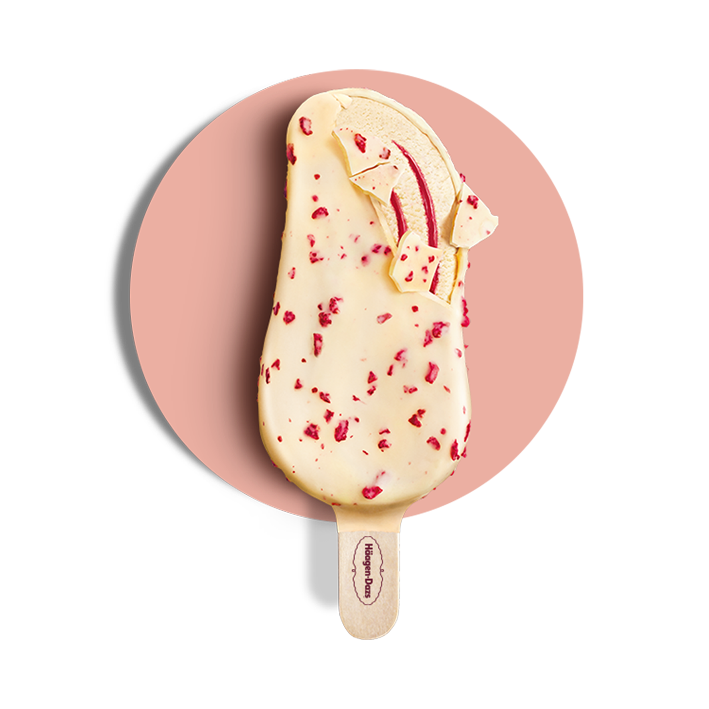 Haagen Dazs mango raspberry stickbar